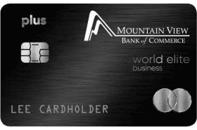 Mountain View Bank MasterCard Credit Card logo