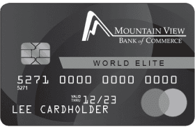 Mountain View Bank of Commerce Credit Card logo