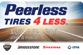 Peerless Tire Credit Card logo