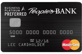 People's Bank of Commerce Business MasterCard logo