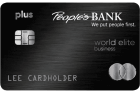 People's Bank of Commerce World MasterCard logo
