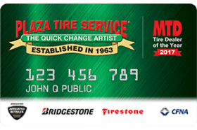 Plaza Tire Service Credit Card logo