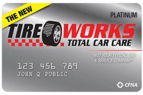 Tire Works Total Car Care Credit Card logo