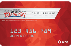 Toyota of Tampa Bay Credit Card logo